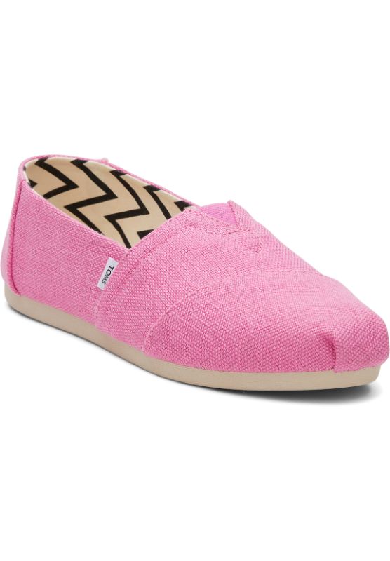 Toms Women Alpargata Pink Heritage Canvas