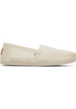 Toms Women Alpargata Natural Posy