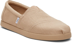 Toms Men Alp Fwd Tan Oatmeal Recycled Cotton Canvas