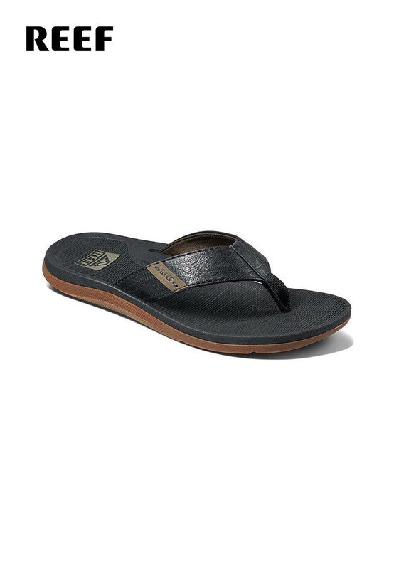 Reef Men Santa Ana Open Toe Black