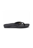 Reef Women Cushion Court Toe-Post Sandal Black Sassy Toe-Post