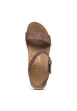 Aetrex Women Sydney Sandal Deep Taupe