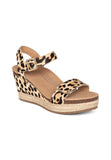 Aetrex Women Syndey Sandal Leopard