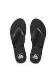 Reef Women Stargazer Toe-Post Sandal Black/Black Toe-Post