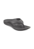 Aetrex Men Lynco Flip Charcoal