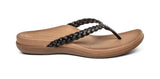 Aetrex Rachel Thong Women Sandal Black