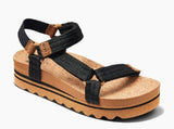 Reef Cushion Rem Hi Women Sandal Black/Tan