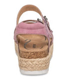 Aetrex Paula Cork Platform Qtr Strp Women Sandal Orchid