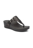 Aetrex Women Kate Sandal Black