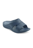 Aetrex Men Lynco Slides Flip Navy